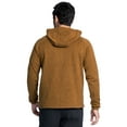 thumbnail image 3 of Wrangler Workwear Men's and Big Men's Sweater Fleece Mock Neck Hoodie, Size S-3XL, 3 of 12