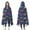 Colorful Cartoon Dinosaurs, variant on Wearable Blanket,Colorful Cartoon Dinosaurs Plants Pattern Hooded Wearable Flannel Blanket for Adults & Teens,Winter Poncho Shawl Wrap Cape Cozy Anti-Pill,50"x60"