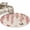 Pink Red Beige, variant on Butterfly Flower Area Rugs 2.7'x5', Washable Small Throw Rugs for Kitchen Bedroom, Farmhouse Vintage Country Pink Floral Indoor Outdoor Rug Non-Slip Low Pile Carpet Runner Reversible Floor Mats