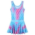 thumbnail image 5 of BAOHULU 3-8Y Girls Swimsuit Female UPF 50+ Floral Strap Bathing Suit, 5 of 5