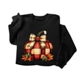 thumbnail image 5 of Molidfa Women’s Oversized Crew Neck Kawaii Ghost Pumpkin Halloween Long Sleeve Sweatshirt, 5 of 5