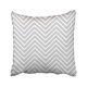 thumbnail image 1 of Funda de almohada ABPHQTO Blanco Gris Trendy Chevron Estampado GW Zigzag 45x45 cm, 1 of 2