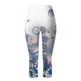 thumbnail image 5 of White Women's Leggings, Leggings For Womens Summer Casual Sports Yoga Pants Tight Cropped Pants,Women's Legging 3XL, 5 of 6