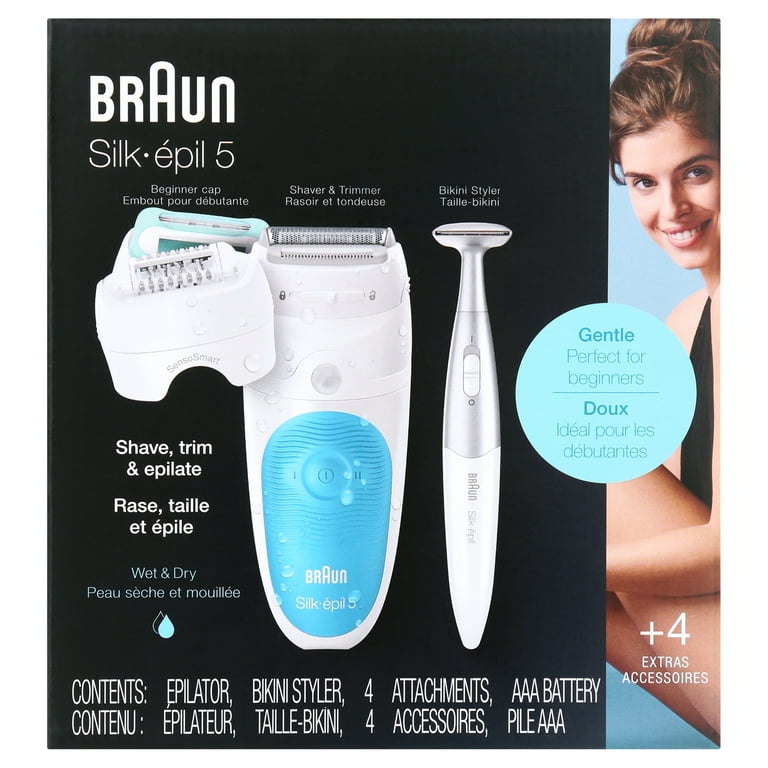 Braun Silk-Épil 5-810, Rechargeable Wet Dry Electric Hair