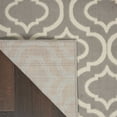 thumbnail image 6 of Nourison Jubilant Trellis Grey 5'3" x 7'3" Area Rug, (5x7), 6 of 9