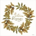 thumbnail image 2 of Great Art Now Autumn Blessings Fall Wreath by Cindy Jacobs, Canvas Wall Art, 12W x 12H, 2 of 2