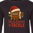 thumbnail image 4 of Inktastic Tis the Season to Tackle Football Christmas Long Sleeve Youth T-Shirt, 4 of 5