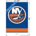 thumbnail image 3 of NHL New York Islanders - Logo 21 Wall Poster with Pushpins, 22.375" x 34", 3 of 6