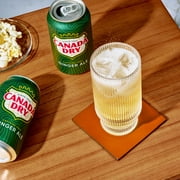 Canada Dry Caffeine Free Ginger Ale Soda Pop, 7.5 fl oz, 10 Pack Cans