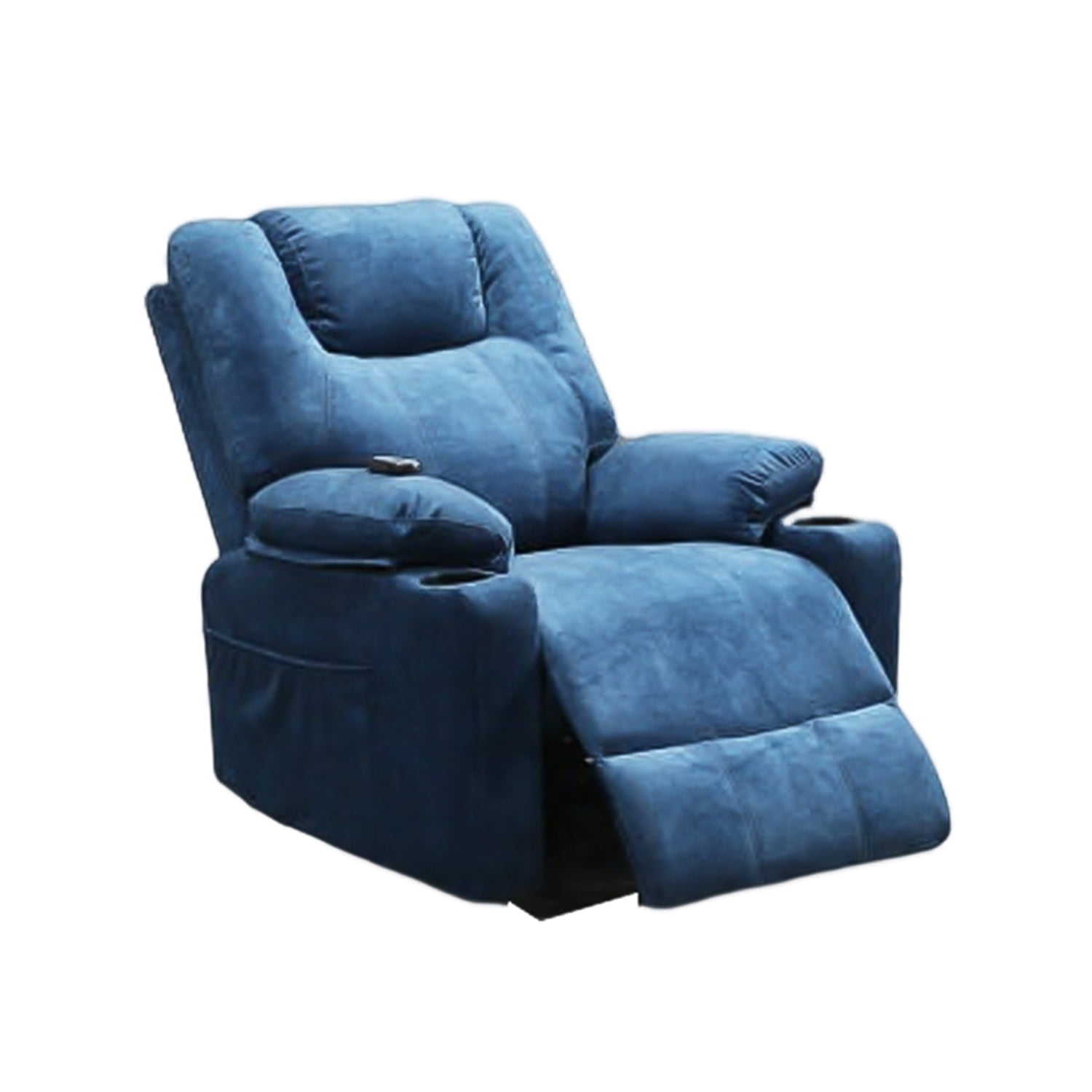 Kadyn Modern Lift Chair, Fabric Lift Chairs Recliners for the Elderly, Electric Recliner Chairs with Modern Padded Arms and Back, Blue