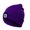 Purple, variant on Wharick Beanie Knitted Hat for Winter, LED Light Luminous Warm Knitted Caps Outdoor Camping Christmas Head Lamp Cap, for Women/Men