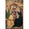 thumbnail image 2 of Laib, Konrad 21x32 White Modern Wood Framed Museum Art Print Titled - Adoration of the Magi, 2 of 4
