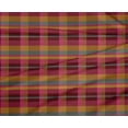 thumbnail image 4 of oneOone Polyester Lycra Fabric Madras Check Decor Fabric Printed BTY 56 Inch Wide, 4 of 4