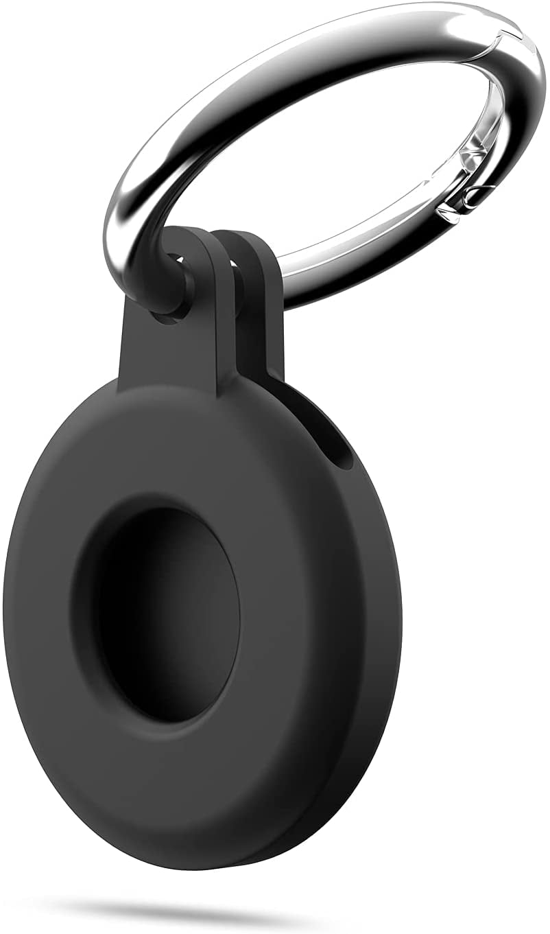 Apple AirTag Holder, AirTag Keychain Silicon Case (1Pack), AirTag