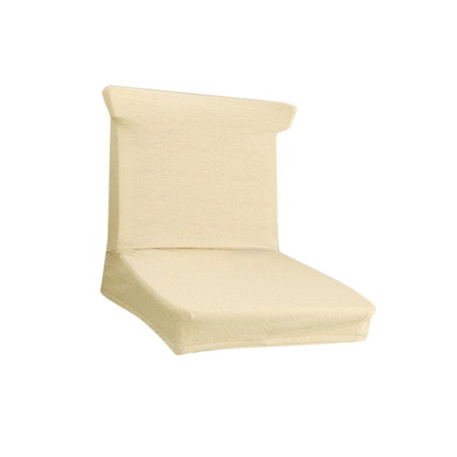 para sillas Funda elástica extraíble Boda Decoración Beige Gloria Fundas elásticas para sillas de comedor