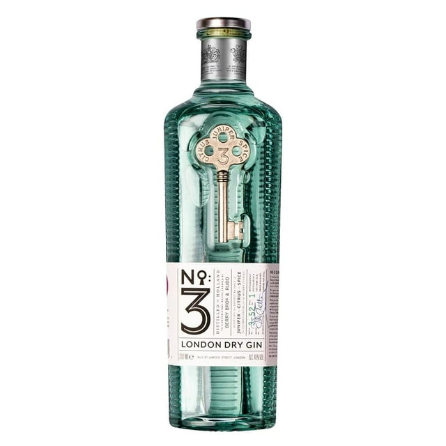 Pack de 6 Ginebra No 3 London Dry 700 ml