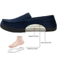 thumbnail image 3 of Ravelier Men's Alexander Flannel Lined Loafer Slipper, 3 of 7
