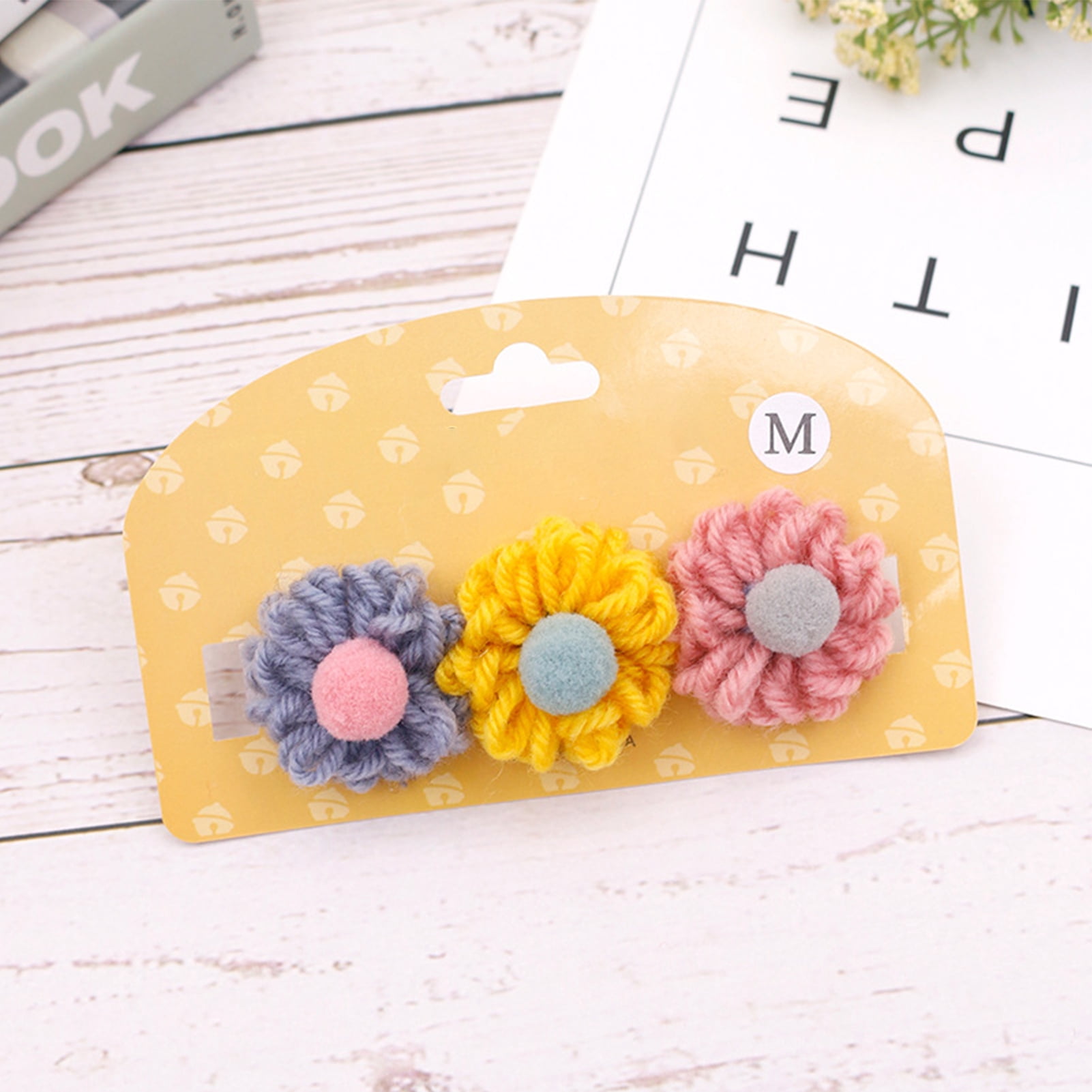 leaveforme Pet Collar Flower Decor Adjustable Woolen Yarn Decorative Dog  Necklace for Party - Walmart.com