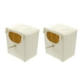 thumbnail image 4 of 2pcs caja de cría de aves colgando pájaro caja de gallo caja caja de incubación de aves de plástico, 4 of 5