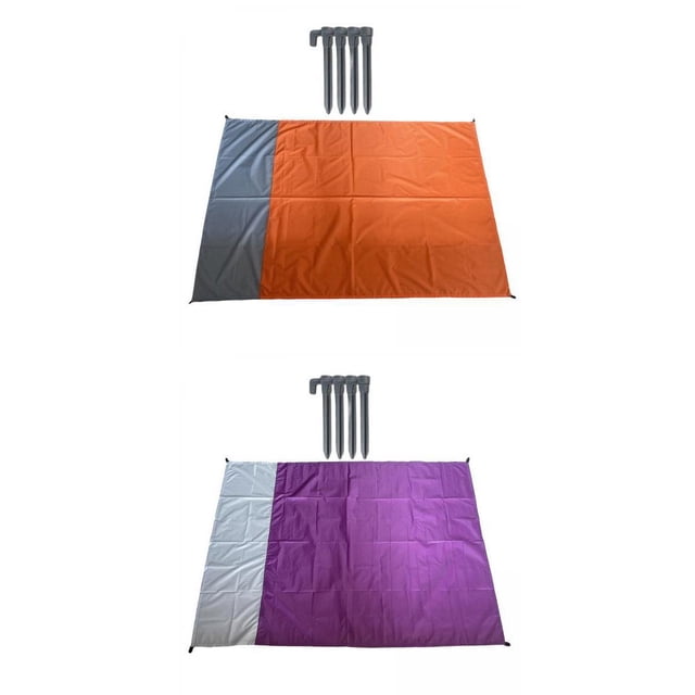 Manta ,Viajes Camping Senderismo Estera de playa,Estera al aire libre impermeable de secado rápido para adultos,Manta de playa al aire libre ligera naranja rosa rojo Zulema Manta de picnic