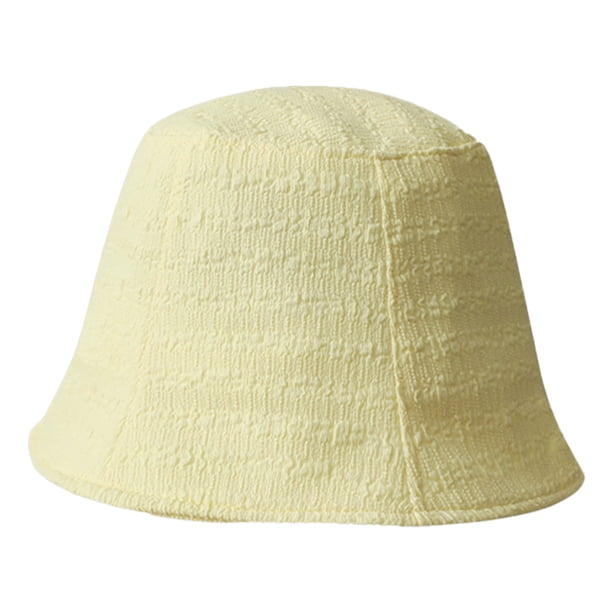 56-58 cm circunferencia del sombrero sombrero fino de color sólido sombrero de pescador de verano hombres y mujeres sombrilla sombrero de cubo sombrero protector solar