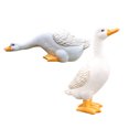 thumbnail image 2 of Miangastore 2Pcs Resin Duck Figurines Garden Pool Duck Decor Photo Prop Resin Craft Decor, 2 of 8