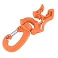 thumbnail image 3 of Buceo doble BCD soporte de manguera Clip regulador retenedor hebilla gancho para snorkel (naranja), 3 of 9