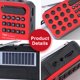 thumbnail image 4 of Radio FM portátil Compatible con Bluetooth Soporte USB TF Tarjeta de reproducción Altavoz incorporado, 4 of 9