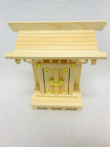 Miniature Kamidana Golden Ornament Ver Japanese Shinto Shrine God Shelf 023 