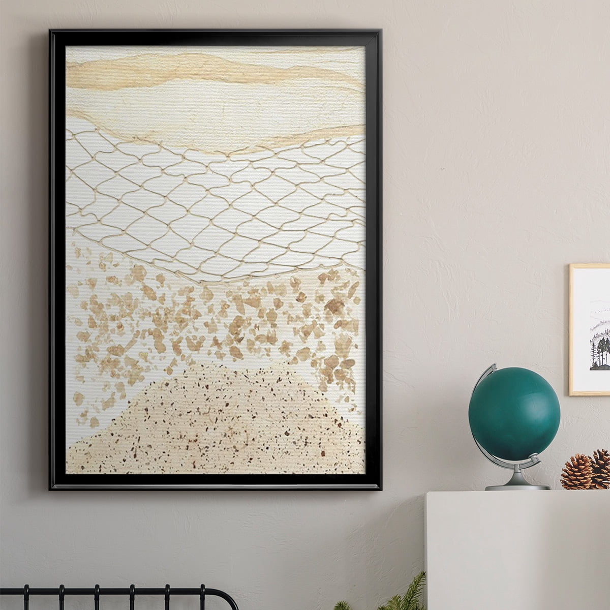 Coast Away II Premium Framed Print, in Gold, Black, or Silver - Ready to Hang