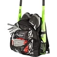thumbnail image 2 of Rawlings  SAVAGE Backpack Equipment Bag  T-Ball / Baseball / Softball  Black, 2 of 8