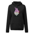 thumbnail image 4 of Fesfesfes Ugly Xmas Sweater Women's Casual Printed Long Sleeve Blouse Hooded Pullover Tops Sweatershirt, 4 of 6