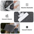 thumbnail image 3 of JAATOP 3' x 10' Runner Rug, Non Slip Entryway Rug with TPR Backing, Low Profile Runner Mat for Kitchen, Bedroom, Dark Gray, 3 of 8