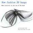 thumbnail image 7 of 3D Air Bangs Hair Topper Extension Invisible Seamless Thin Neat Air Bangs, 7 of 7