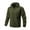 Green, variant on Brondbend Wind Jacket Men Men's Color Blocked Detachable Hat Outdoor Hooded Jacket Waterproof Men's Long Sleeved Hooded Casual jacket Plus Size Outdoor Hiking Travel Versatile,Black