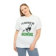 thumbnail image 4 of I'd Rather Be Mowing Shirt, Funny Lawn Mower Tee, Gift For Dad - ID: 514, 4 of 7