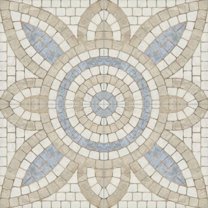 The Tile Life Roman Road 8" x 8" Malta Satin Porcelain Tile Sample, 1 Piece
