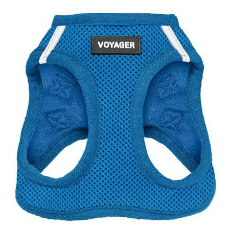 Voyager Step-in Air Dog Harness - All Weather Mesh Step in Vest Harness for Small and Medium Dogs and Cats by Best Pet Supplies - Harness (Royal Blue), XL (Chest: 20.5-23")