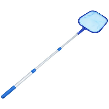 IBASETOY 1 Set Blue Pool Cleaning Net Telescopic Fishing Net Aluminum Alloy for Pond Maintenance