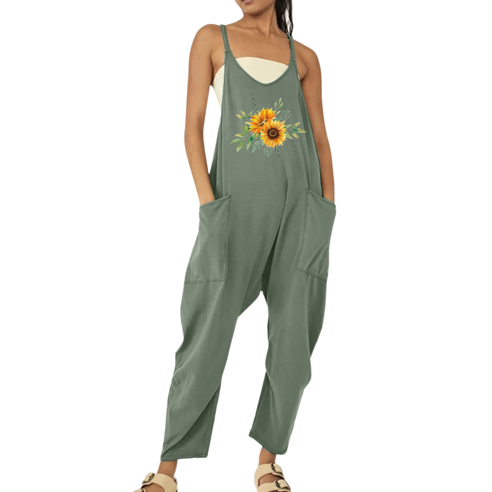 Baggy romper jumpsuit clearance