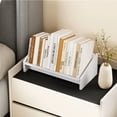 thumbnail image 4 of Gymax 2PCS-Wooden Tilting Bookcase Space-Saving Desktop Shelf for Magazines & Cookbooks, 4 of 10
