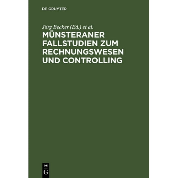 MÃ¼nsteraner Fallstudien Zum Rechnungswesen Und Controlling, (Hardcover)