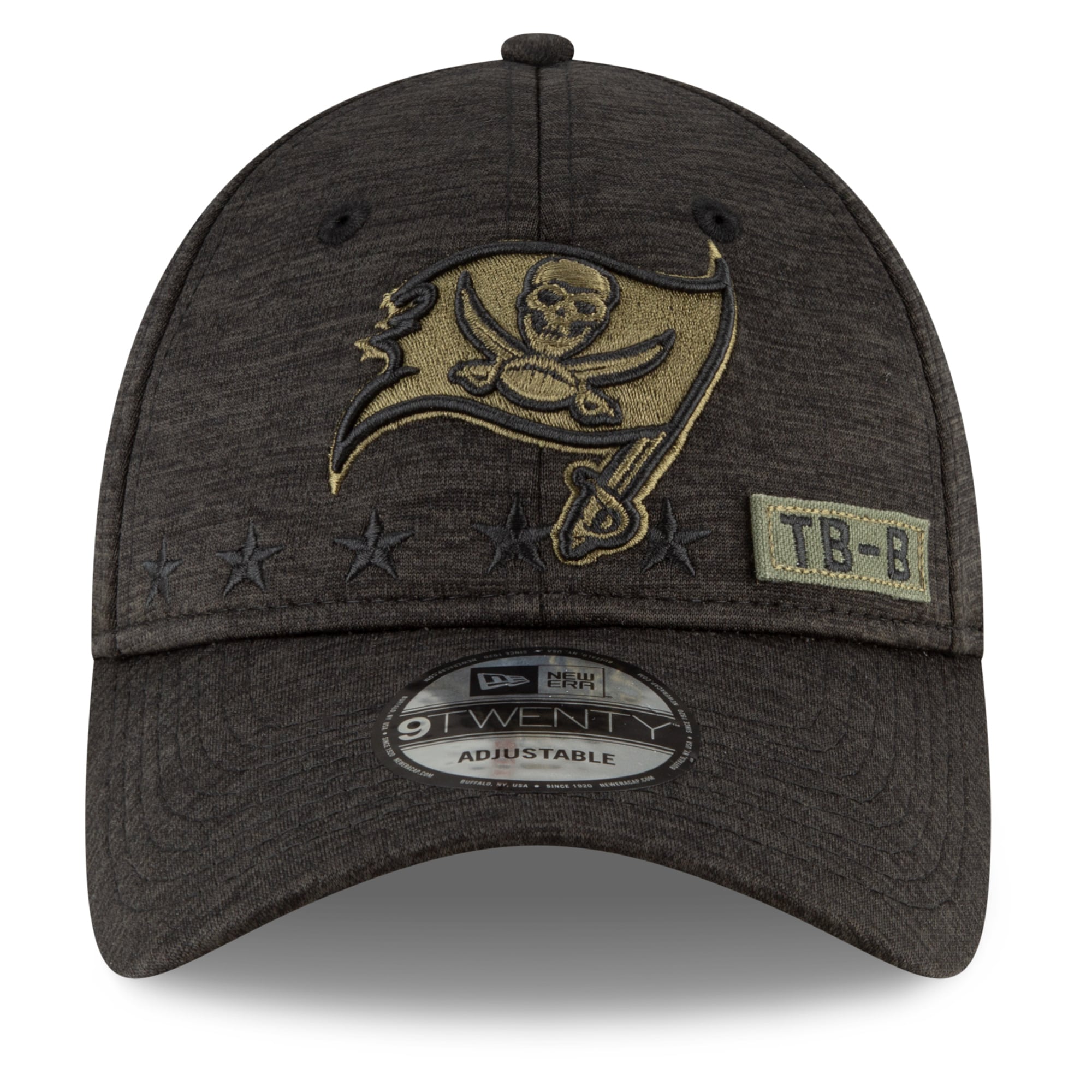 Men's New Era Heather Black Tampa Bay 