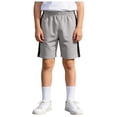 thumbnail image 3 of Ketyyh-chn99 Unisex Baby Toddler Shorts Toddler Shorts Boys Basketball Shorts Athletic Soccer Short Baby Boy Stretch Breathable Pants Size for 12-13 Years,Grey, 3 of 8