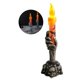thumbnail image 4 of Luz De Vela De Halloween Hips Lámpara De Vela Sin Llama Lámpara De Vela De Mano Fantasma Decorativa Velas Quemador Lámpara De Portavelas Para El Hogar Bar Casa Embrujada Yuarrent HA017502-00, 4 of 7