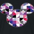 thumbnail image 3 of Mickey & Friends - Solid Geo Mickey Fill - Juniors Cropped Cotton Blend T-Shirt, 3 of 5