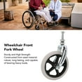 thumbnail image 4 of Fourche avant pour Fauteuil Roulant, Roue avant en Acier Installation Facile pour Fauteuil Roulant, 4 of 7