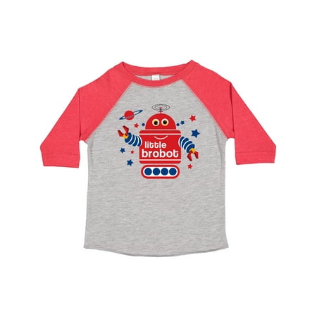 

Inktastic Robot Little Brother Gift Toddler Boy Girl T-Shirt