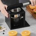thumbnail image 3 of SHINYPASING Hand Press Juicer Fruit Press Tool Stainless Steel 1 Set, 3 of 8
