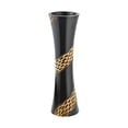 thumbnail image 7 of AeraVida Unique 14 Inch Spotted  Spiral 2-Tone Brown Mango Tree Wooden Vase, 7 of 7